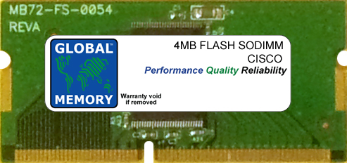 4MB FLASH SODIMM MEMORY RAM FOR CISCO 831 / 837 ROUTERS (MEM830-4F)